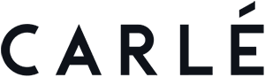 Logo von CARLE in schwarzer Schrift